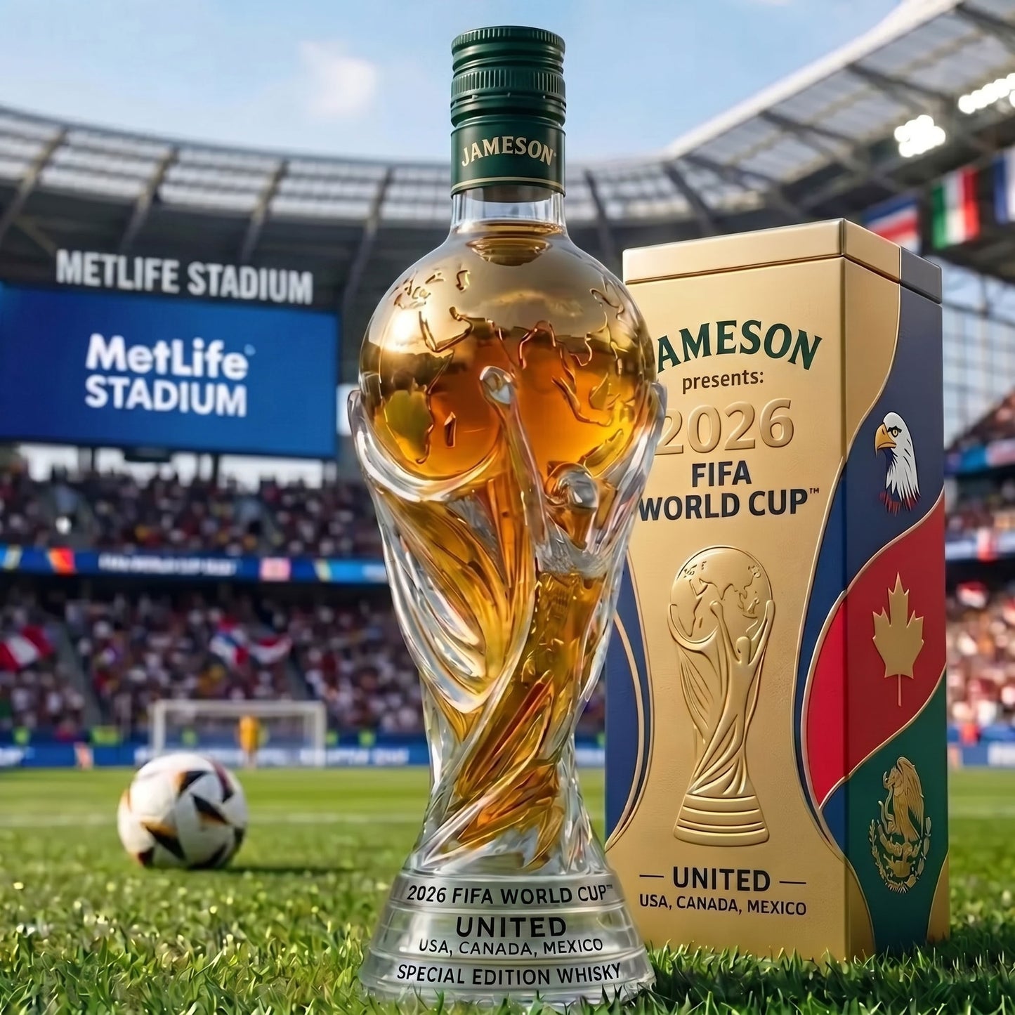 đ Fatherâs Day 49% OFF - 2026 FIFA World Cup Special Edition Whisky Bottle