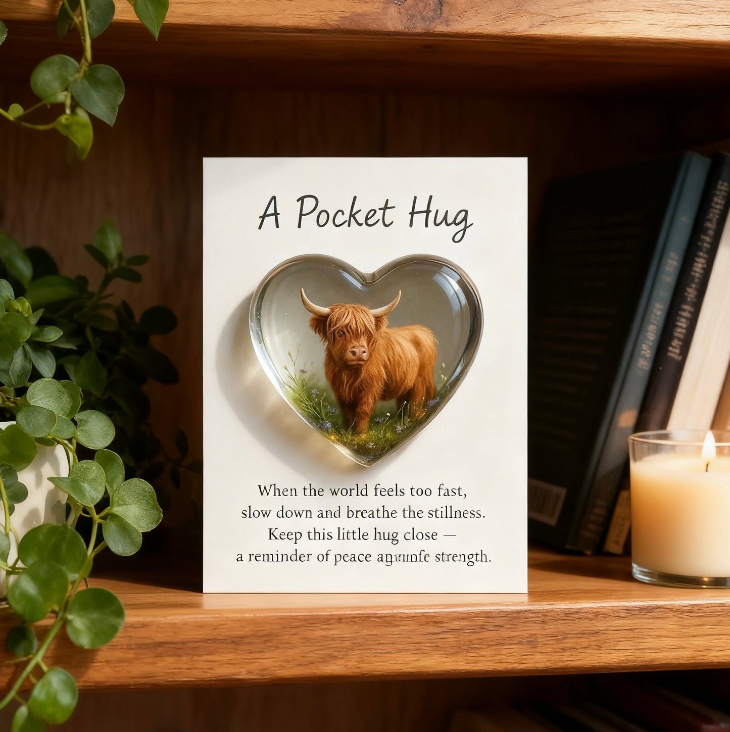 🐮Highland Cow Pocket Hug