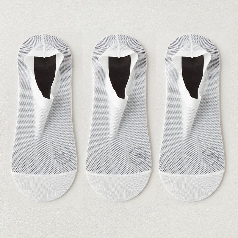 π₯ 6-Pair Invisible Grip Socks Pack 𧦠β Breathable Low-Cut Anti-Slip Sweat-Absorbing Design