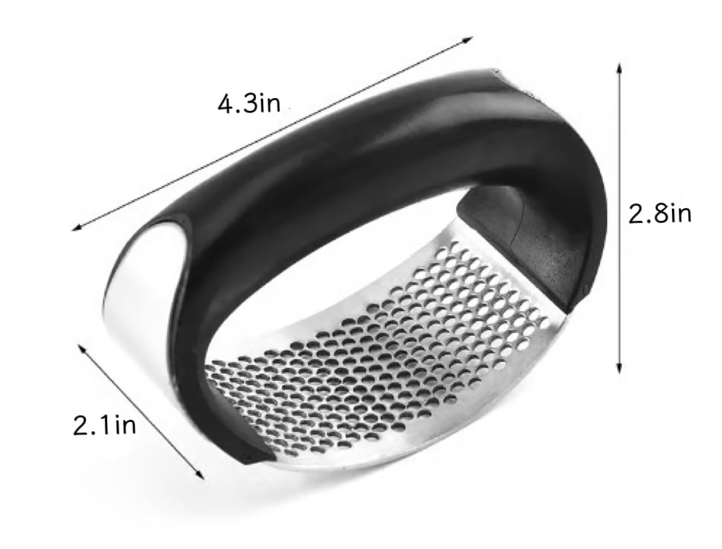 🔥430 Stainless Steel Ring Garlic Press