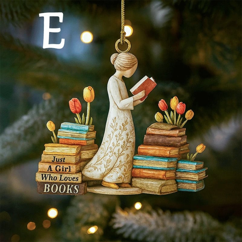 🔥LAST DAY 49% OFF 🎄📚Handmade Reader Christmas Decoration