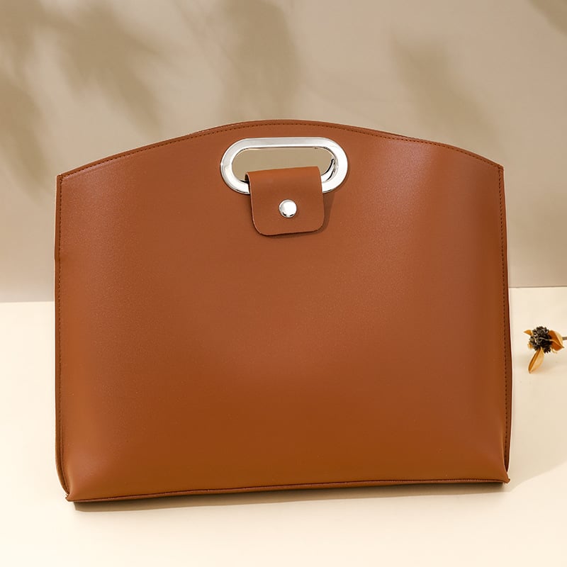 đLast Day 49% OFFâ¨Waterproof Leather 14-16In 2PCS Laptop Bag for Women Handbag