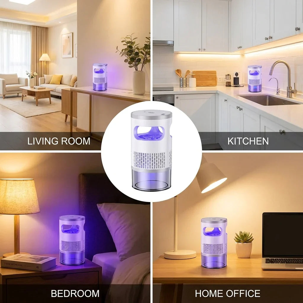Last Day 49% OFF🔥🦟Indoor Flying Insect Trap 🏡Quiet UV Mosquito & Gnat Catcher-YOY