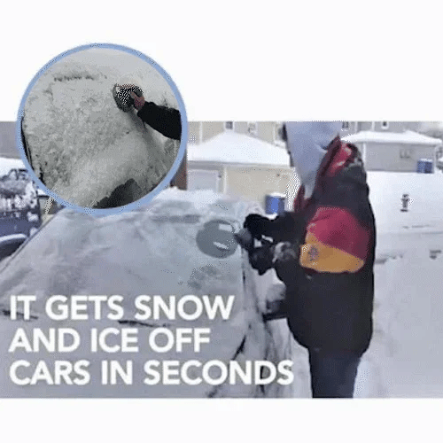 🔥Last Day 50% OFF🔥Car Magical Ice Scraper - Extra Wide, Efficient | Stress-Free Winter Scraping