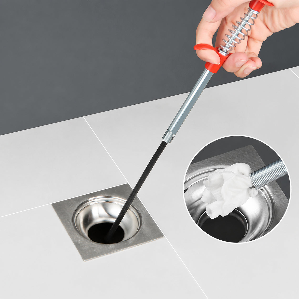 🔥Last Day 49% OFF -🚿Professional Drain Clog Remover Tool – A Must-Have For Every Home