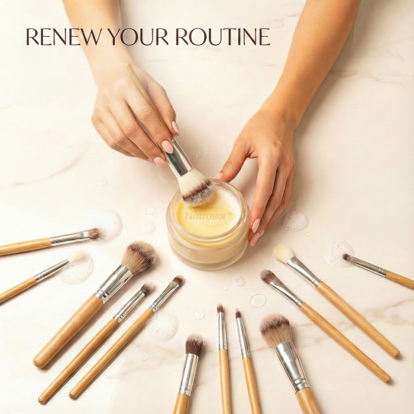 NATRAVOR® The Organic makeup Brush Cleanser