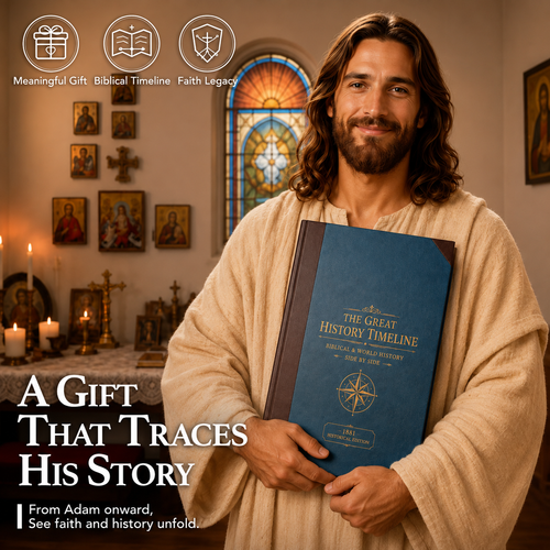 📜 SPECIAL OFFER | Synchronological History Chart – 6.000 Years of Biblical & World Events in One Fold-Out Timeline