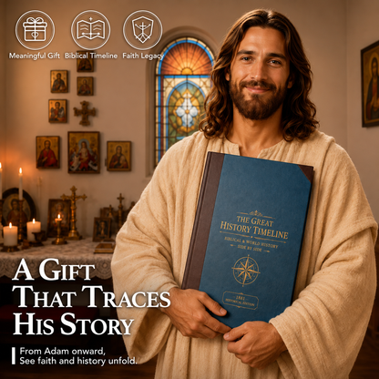 📜 SPECIAL OFFER | Synchronological History Chart – 6.000 Years of Biblical & World Events in One Fold-Out Timeline