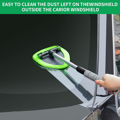 Last Day 49% OFF🔥Microfiber Windshield Cleaner with Extendable Handle