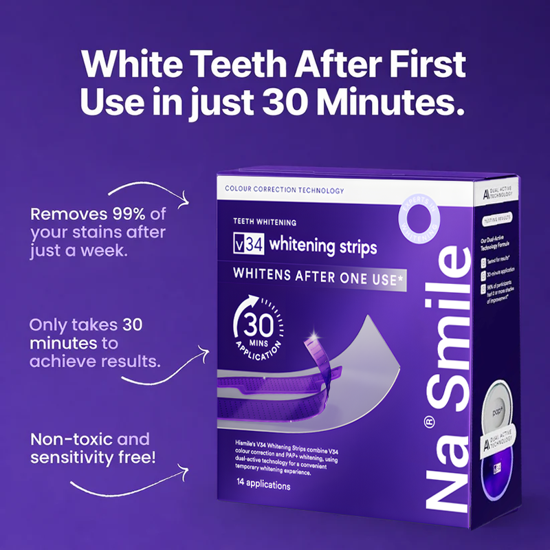 NaSmile Teeth Whitening Strips