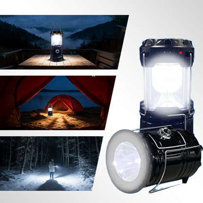Collapsible LED Camping Lanterns Lightweight Solar