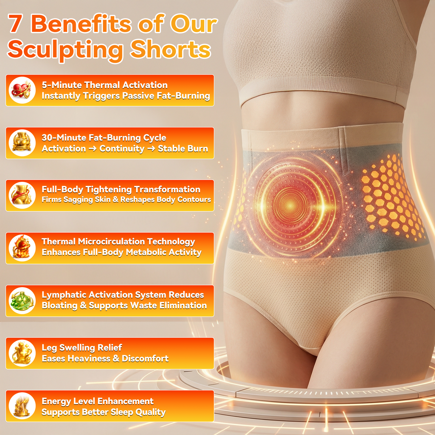 🎖️ Official Brand Store |🐉✨ 2026 Moringa & Berberine 4-in-1 Micro-Particle Sculpting & Fat-Burn Shorts