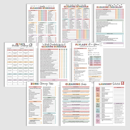 🎁Last Day 49% OFF📚ADHD Cleaning Planner Bundle