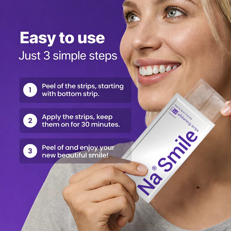 NaSmile Teeth Whitening Strips