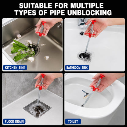 🔥Last Day 49% OFF -🚿Professional Drain Clog Remover Tool – A Must-Have For Every Home