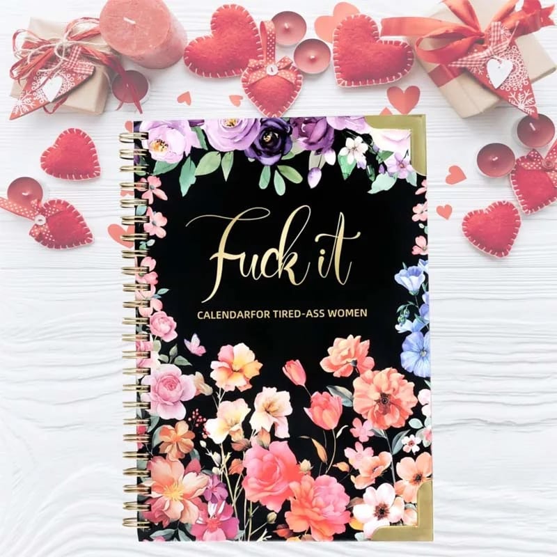 Fuck It 2026 Calendar for Tired-Ass Women