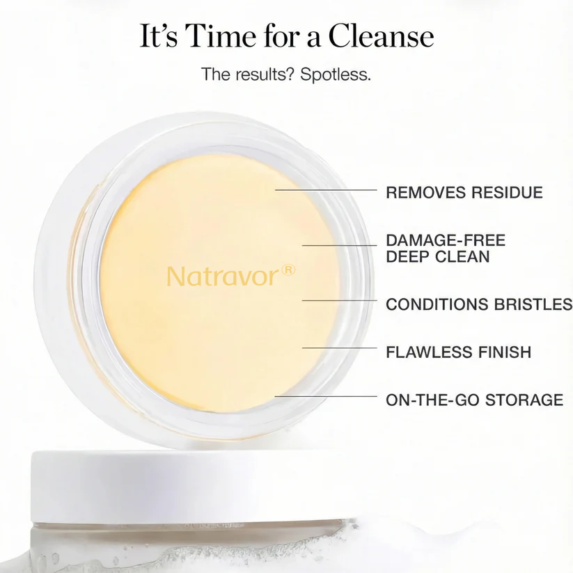 NATRAVOR® The Organic makeup Brush Cleanser