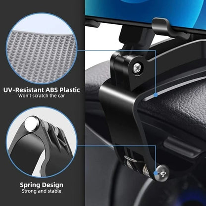 New Upgrades🔥360°Adjustable Car Dashboard Mobile Phone Holder📱Works with all mobile phones