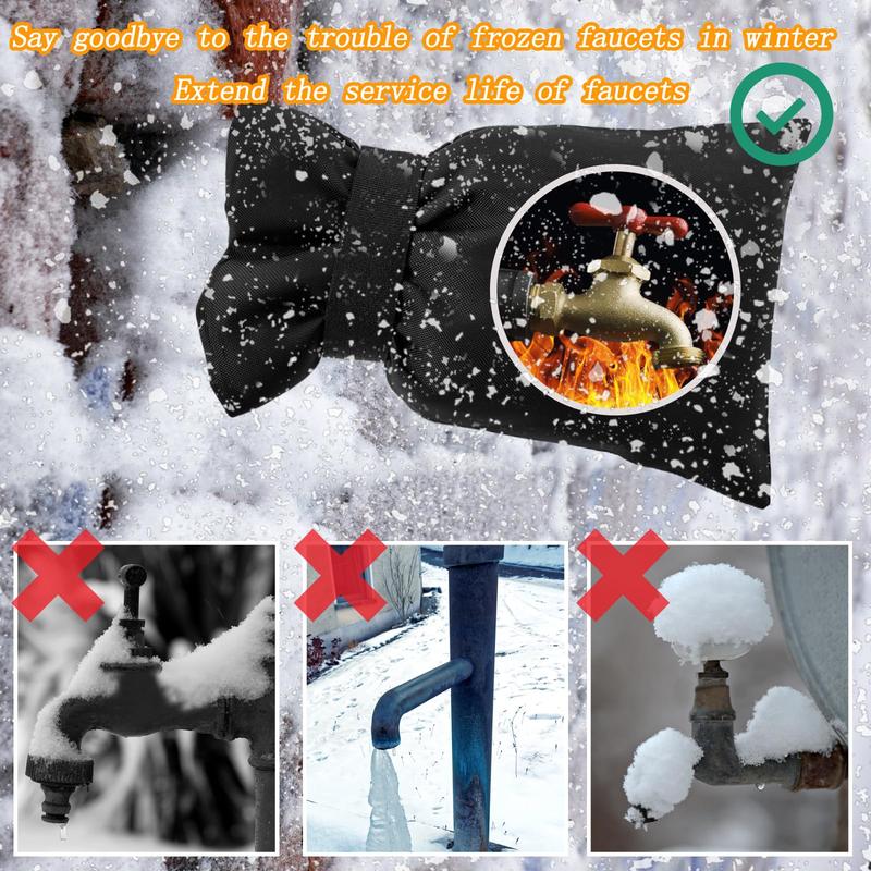 Outdoor Faucet Covers for Winter Freeze Protection