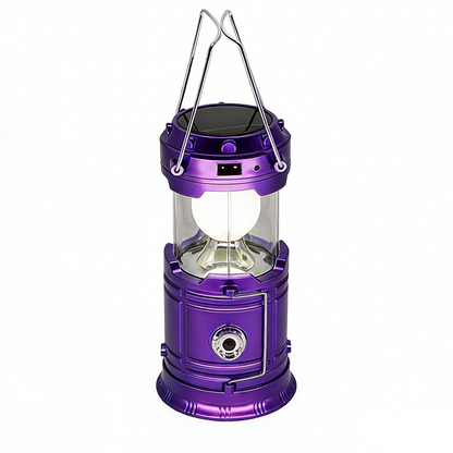 Collapsible LED Camping Lanterns Lightweight Solar