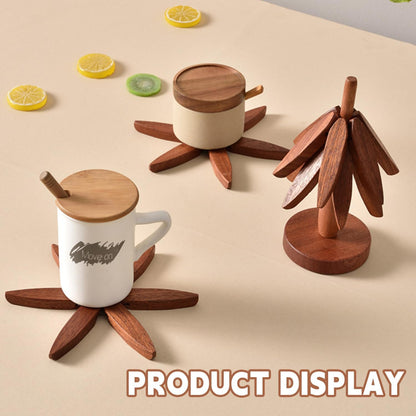 🎁Clearance sale bargains🎅Natural Tree Trivet Set - Table placemats and coasters also serve as everyday table decorations