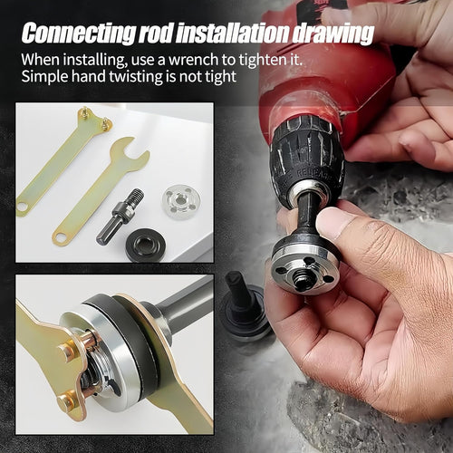 🔥 Last Day 49% OFF👍Electric Drill Angle Grinder Connecting Rod Set