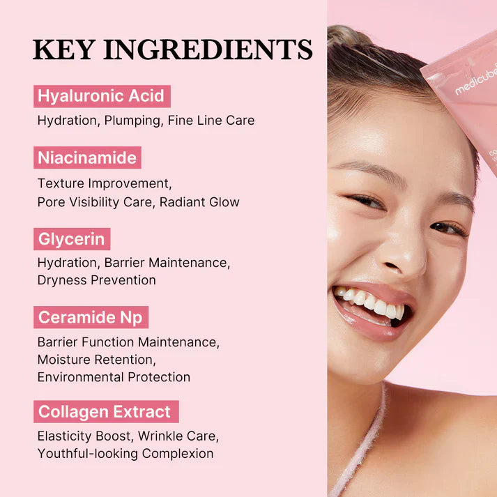 Collagen Glow Mask - ✨ Clear Your Skin Overnight! 🌟