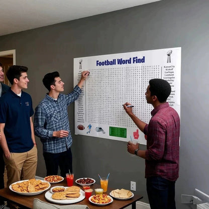 🔥Christmas Early Sale 49% Off🎁Christmas Word Search Poster(🎉Giant 36"x24" Wall Game)