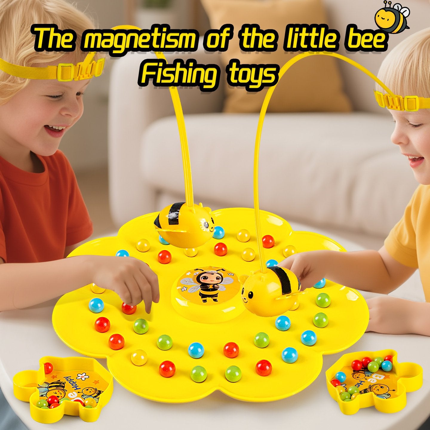 Magnetic Bee String Game – Fun Family Outdoor Toy 2025 Edition