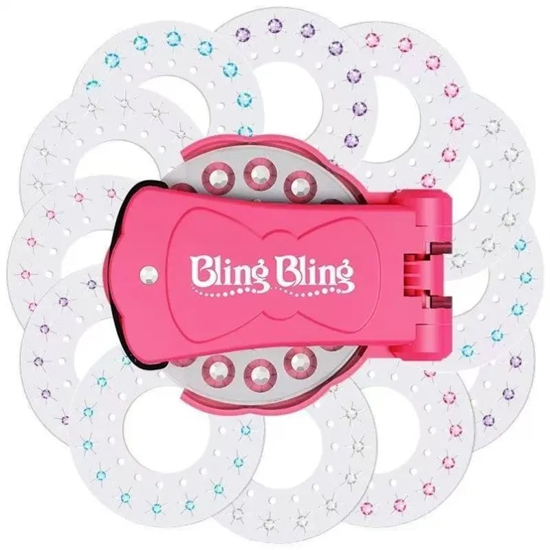🔥Last Day 49% OFF - 💎Glitter Diamond Styling Tools Hair Gemstone Styling Set