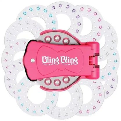 🔥Last Day 49% OFF - 💎Glitter Diamond Styling Tools Hair Gemstone Styling Set