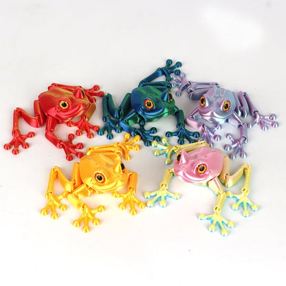 🔥 LAST DAY 49% OFF🐸3D Printed Magnetic Glow-in-the-dark Frog Toy