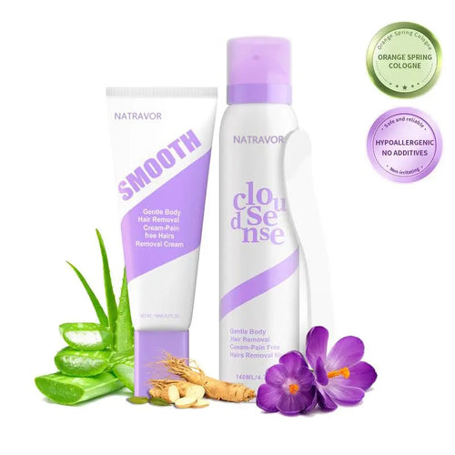 NATRAVOR® Hair Removal Cream for Men and Women Sensitive Skin