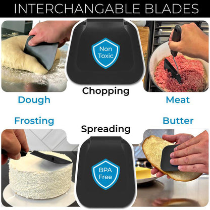 🎁 New Arrival 🔥 World’s First 7-Angle Cooking Spatula | Flat Griddle & Air Fryer Compatible