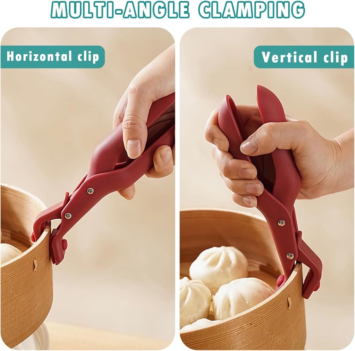 ✨Must-Have Kitchen Essential! Heat-Proof Hot Plate Gripper – Enjoy Worry-Free Cooking!