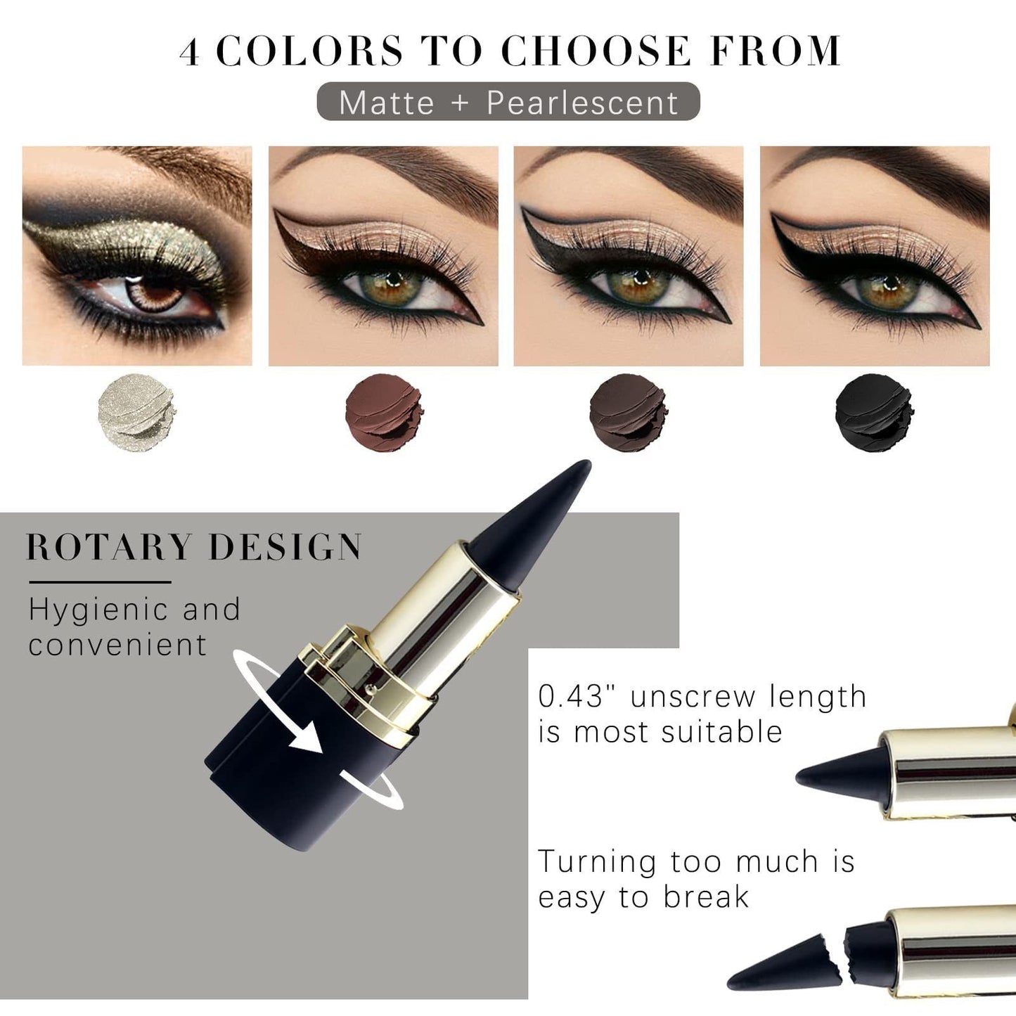 🔥Early Christmas HOT SALE - Buy 2 get 1 Free🔥Matte Quick-Dry Eyeliner