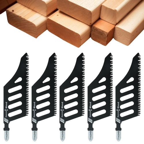 🔥Last Day 49% OFF - 👍5pcs Flush Cutting Jigsaw Blade for Wood Plastic Metal