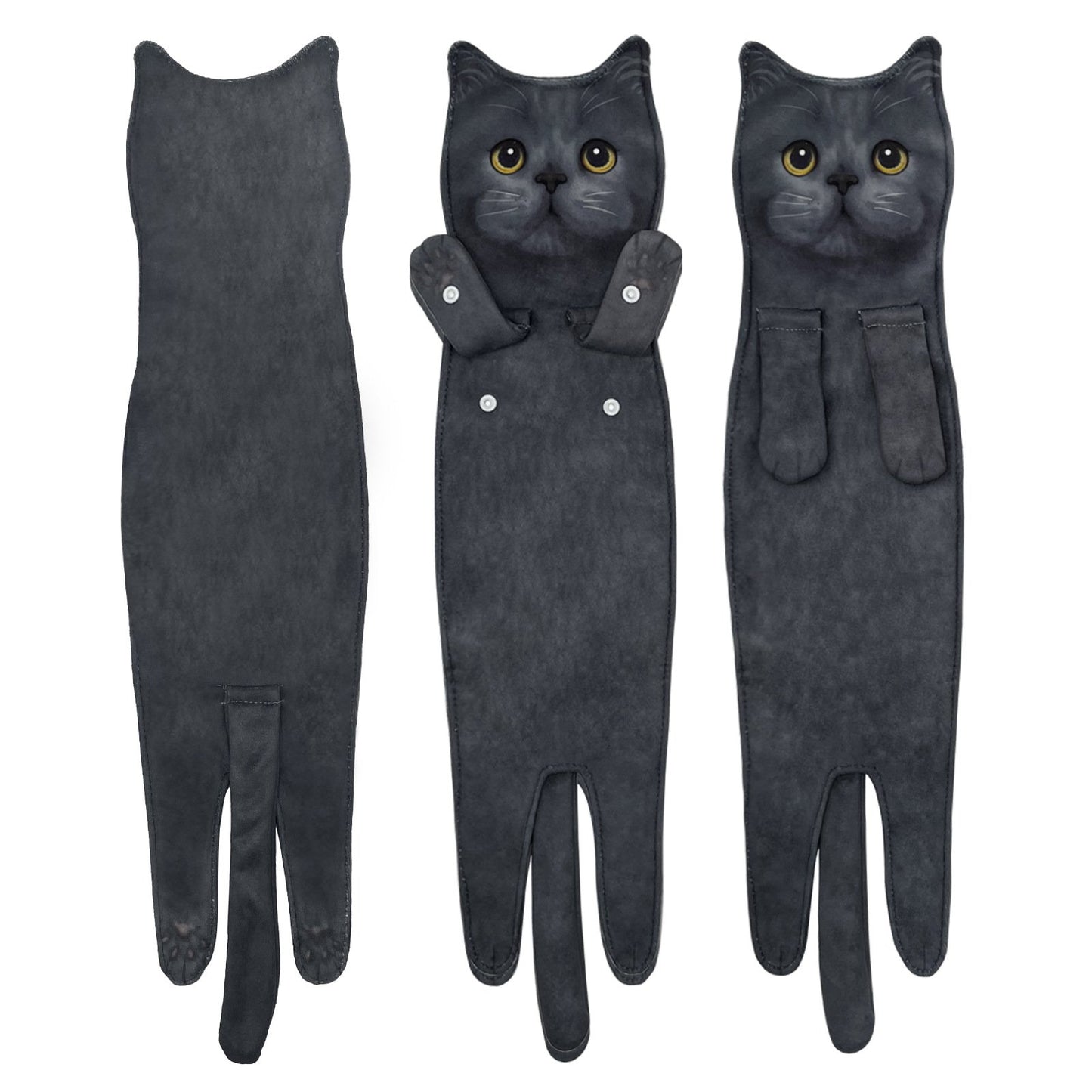 🎁 Early Christmas Sale 🎅 Funny Cat Hand Towels