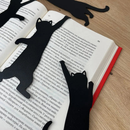 ⏰Christmas Sale 49% OFF🎄😹5Pcs Metal Cat bookmark