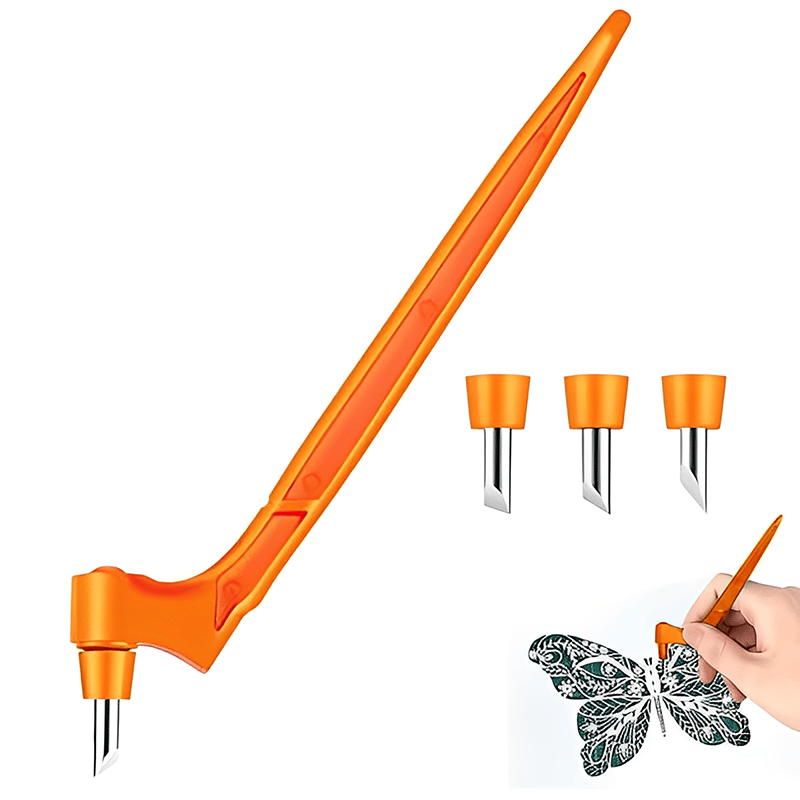 🔥LAST DAY 50% OFF - ✍️Craft Cutting Tools with 3 Interchangeable Blades (15°/30°/45°)