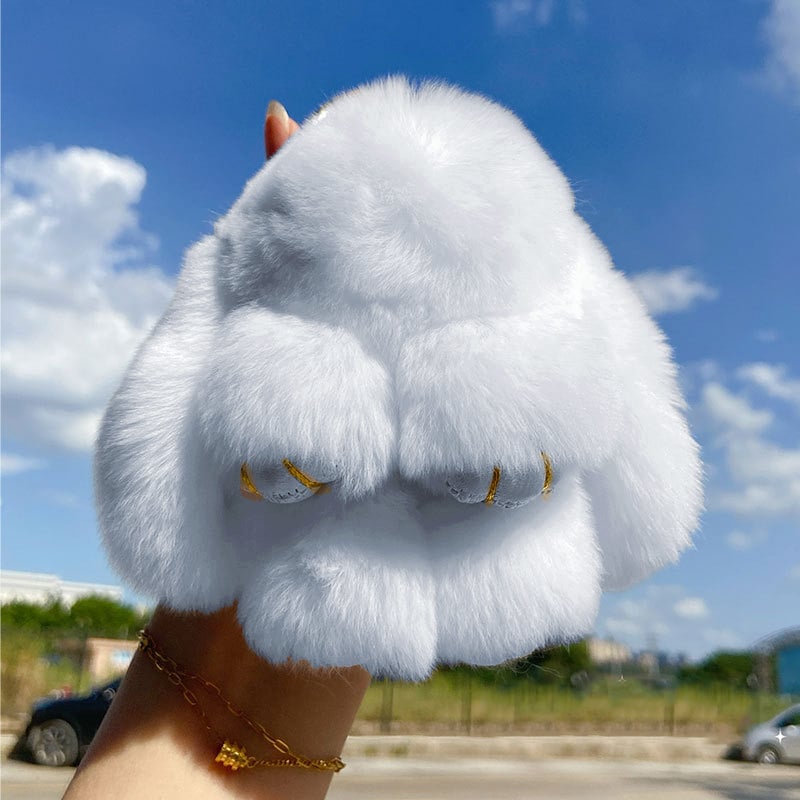 🎁Last Day Sale 49% OFF🐰 Handmade Soft Bunny PomPom Charms