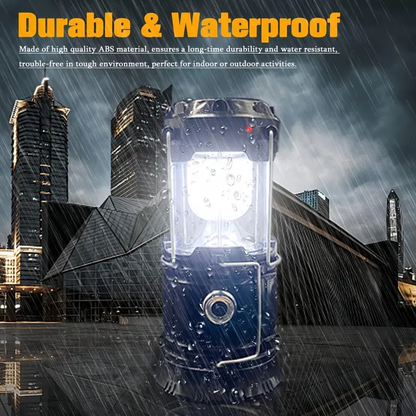 Collapsible LED Camping Lanterns Lightweight Solar