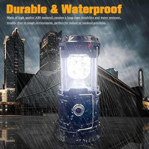 Collapsible LED Camping Lanterns Lightweight Solar