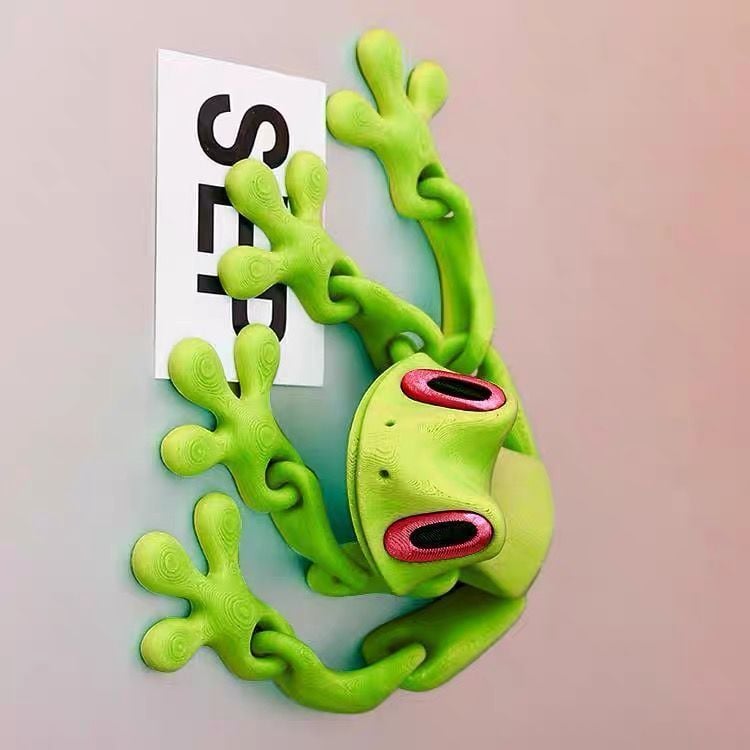 🔥 LAST DAY 49% OFF🐸3D Printed Magnetic Glow-in-the-dark Frog Toy
