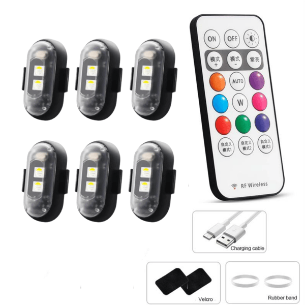 🔥LAST DAY SALE 49% OFF✨RGB Led Aircraft Strobe lights