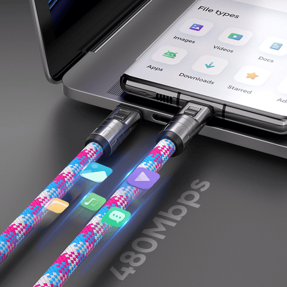 🔥Last Day  49% OFF🔥C to C 240W Charging Cable with Wearable Bracelet Design