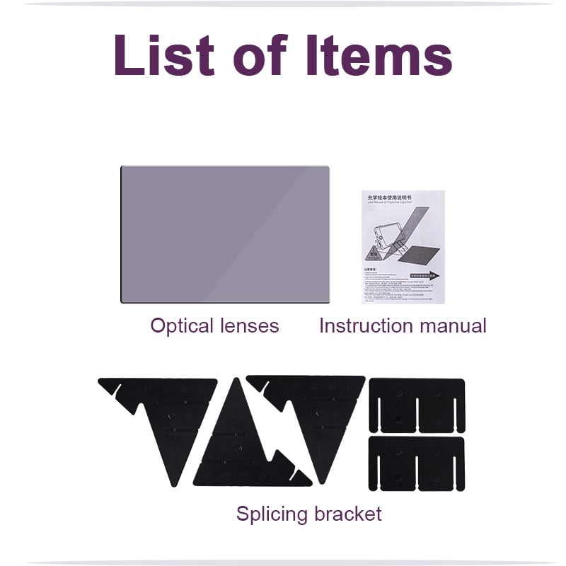 🔥Last Day 49% OFF🎨✏️Optical Image Copy Drawing Board | Compatible with Mobile phones & Tablets✅
