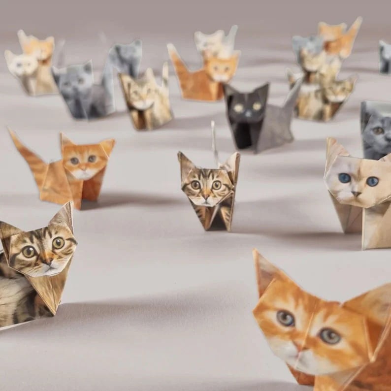 🐱LAST DAY 49% OFF🐱DIY Paper Cats