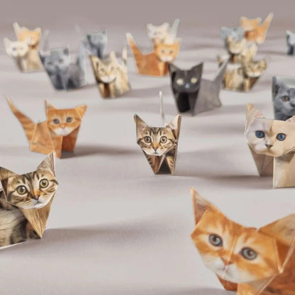 🐱LAST DAY 49% OFF🐱DIY Paper Cats