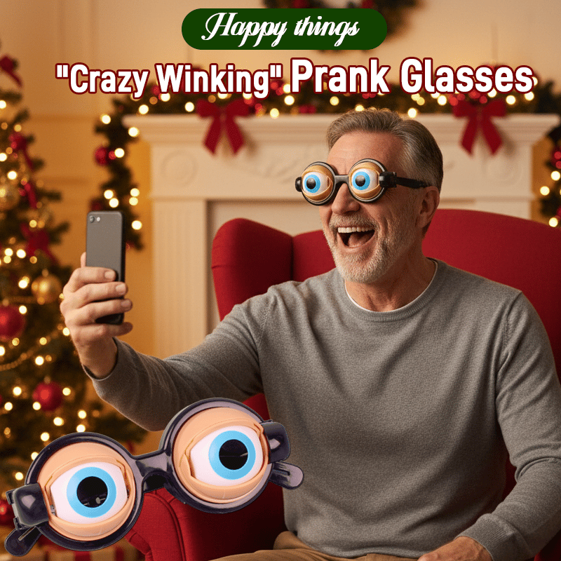 🔥Hot Sale 49% OFF-"Crazy Winking" Prank Glasses